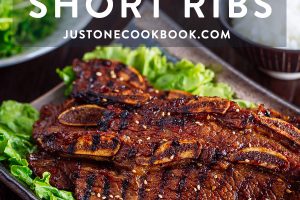 Korean BBQ short ribs