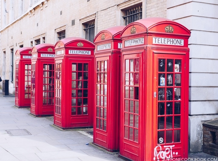 London Red Phone Booth