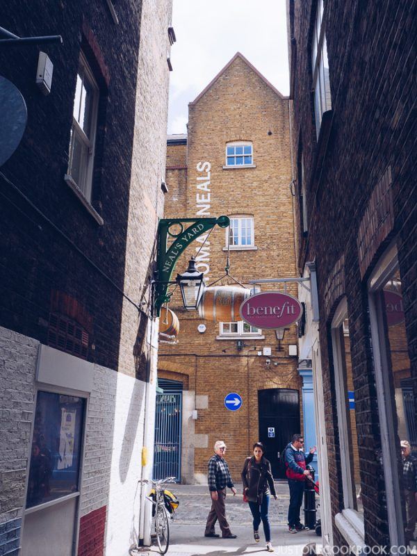 London Travel Guide - Neal's Yard | JustOneCookbook.com