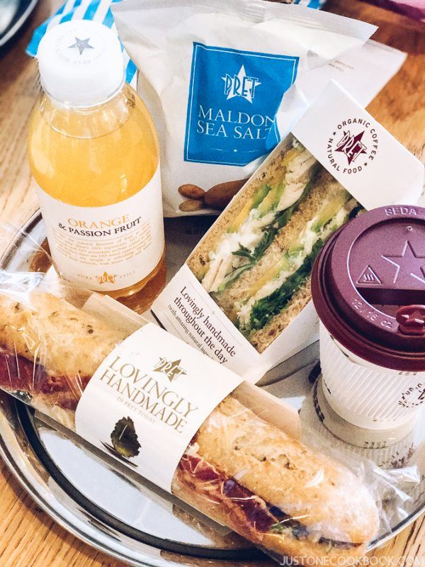 London Travel Guide - Pret A Manger | JustOneCookbook.com