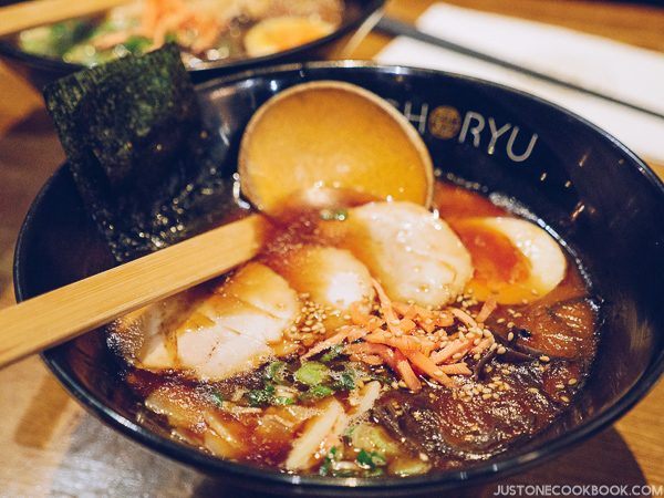 London Travel Guide - Shoryu Ramen | JustOneCookbook.com