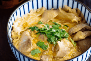 Oyakodon Japanese Chicken and Egg Bowl recipe