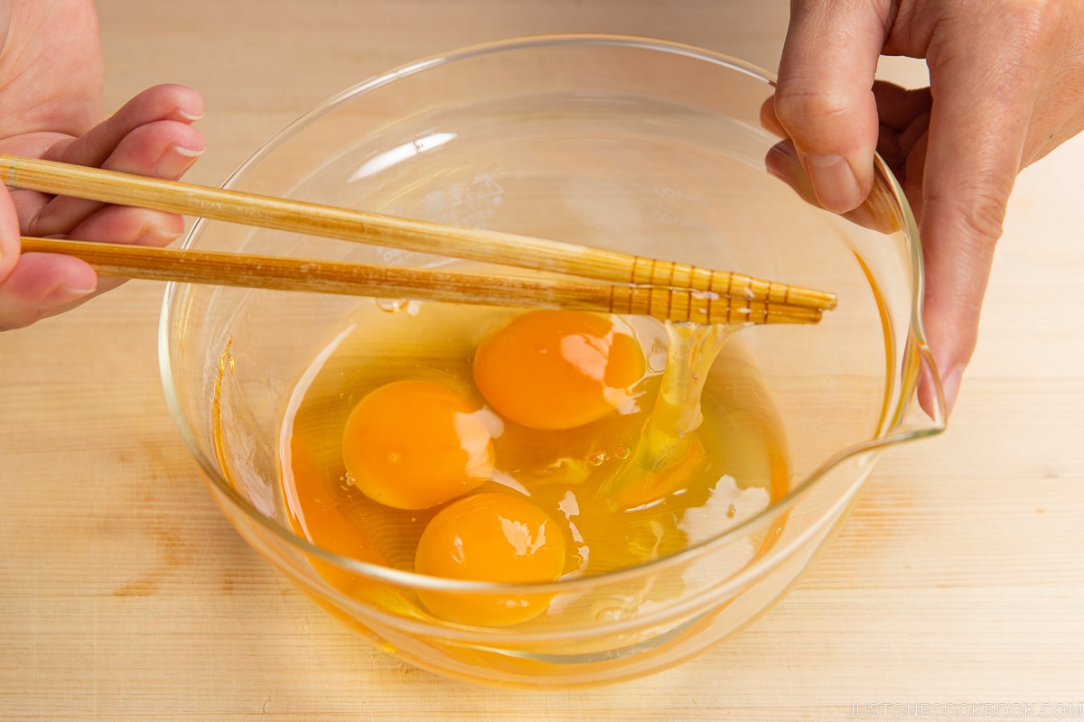 Oyakodon Egg Mixture
