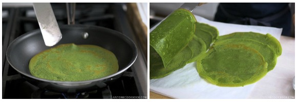 Matcha Mille Crepe Cake 11