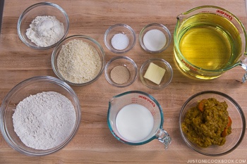 Curry Bread Ingredients