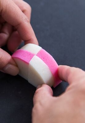 Decorative Kamaboko Cutting - Ichimatsu 4