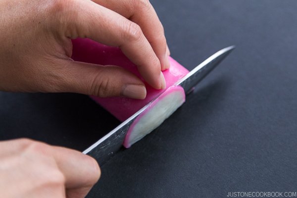 Decorative Kamaboko Cutting Prep 2