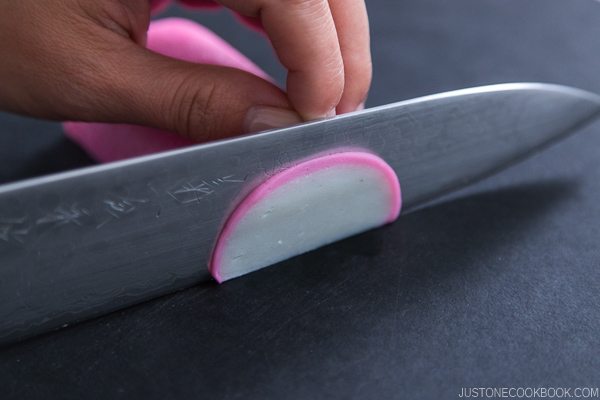 Decorative Kamaboko Cutting - Rose 3