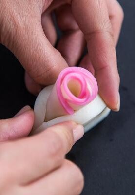 Decorative Kamaboko Cutting - Rose 7