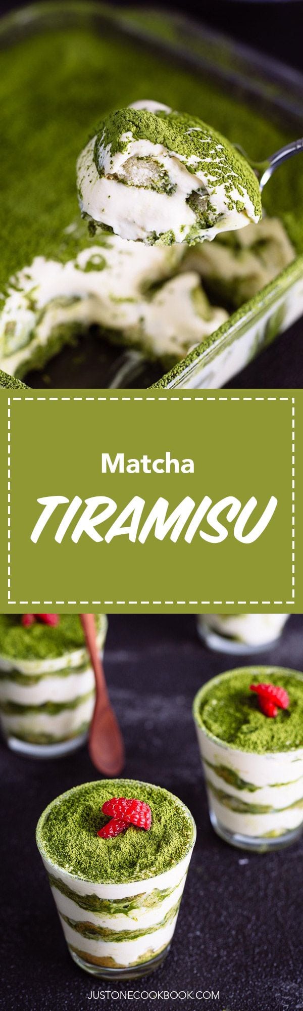 Matcha Tiramisu 抹茶ティラミス • Just One Cookbook