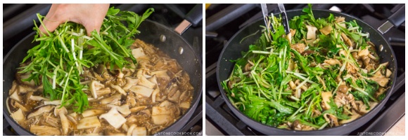 Warm Mushroom Salad with Sesame Dressing 11