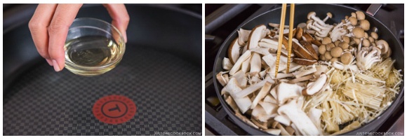 Warm Mushroom Salad with Sesame Dressing 8