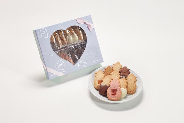 Heart Window Box Cookies from Honolulu Cookies Company giveaway on JustOneCookbook.com 