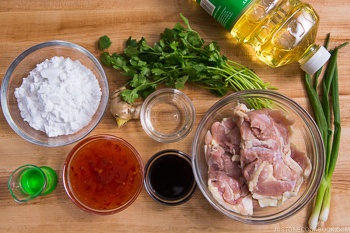 Spicy Chicken Karaage Ingredients