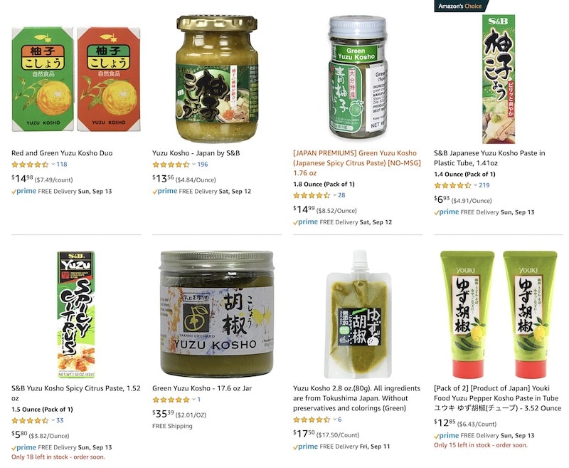 Yuzu Kosho on Amazon | Easy Japanese Recipes at JustOneCookbook.com