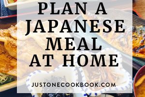 Learn how to make a Japanese Meal at home! Known as Ichiju Sansai, the concept includes One Soup Three Sides for a meal.