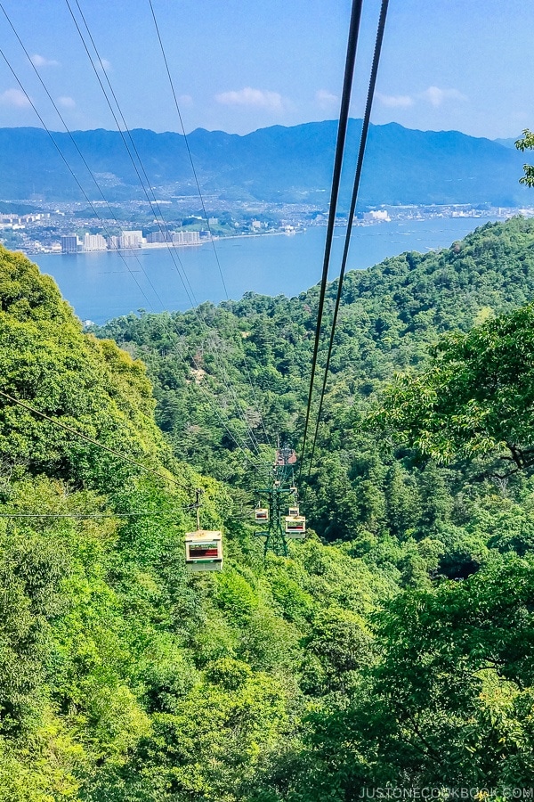 Momiji ropeway Miyajima | JustOneCookbook.com