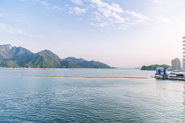 view of Hiroshima Bay | JustOneCookbook.com