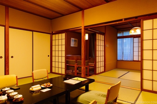 guest room at Miyajima Grand Hotel Arimoto | JustOneCookbook.com