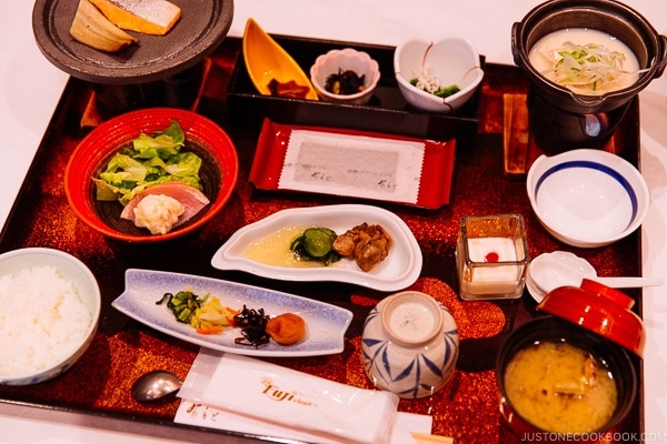 Japanese breakfast at Miyajima Grand Hotel Arimoto | JustOneCookbook.com