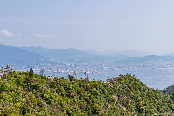 view of Hiroshima city from Mt. Misen | JustOneCookbook.com Mount Misen