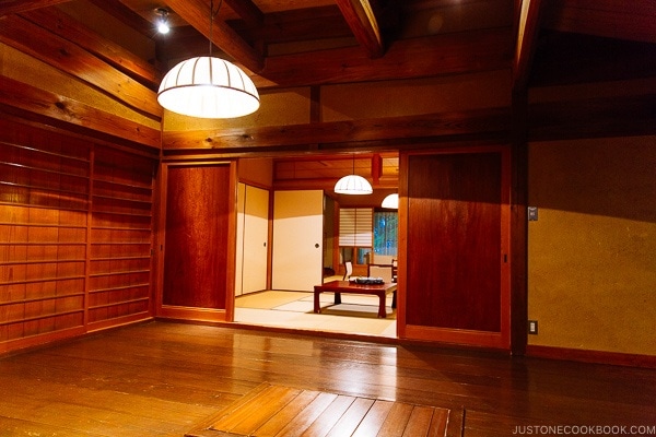 Japanese guest room at Musouen Hotel 山のホテル 夢想園 - Yufuin Travel Guide | justonecookbook.com