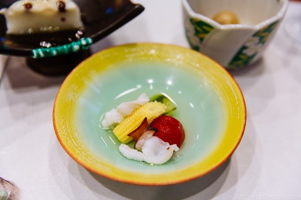 Kaiseki dinner at Musouen Hotel 山のホテル 夢想園 - Yufuin Travel Guide | justonecookbook.com