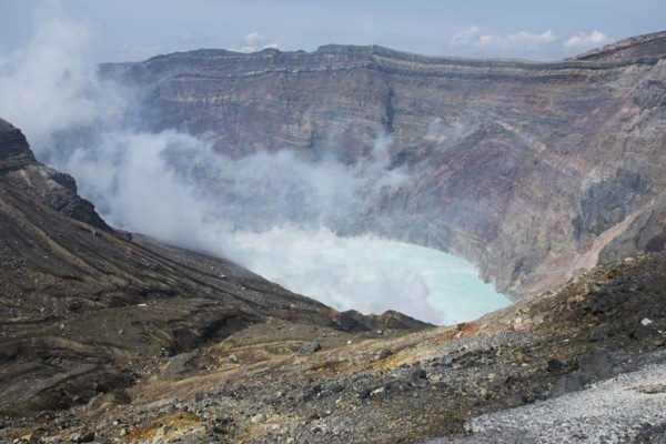 Mt Aso Crater