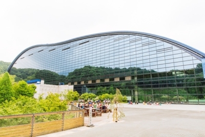exterior of Kyushu National Museum - Fukuoka Travel Guide | justonecookbook.com