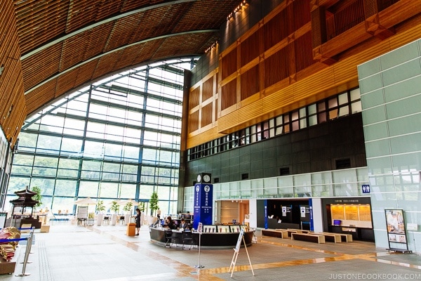 lobby of Kyushu national museum - Fukuoka Travel Guide | justonecookbook.com