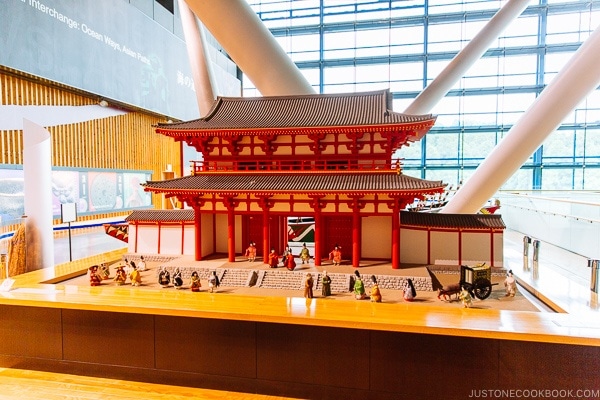 replica of Dazaifu gate Kyushu National Museum - Fukuoka Travel Guide | justonecookbook.com