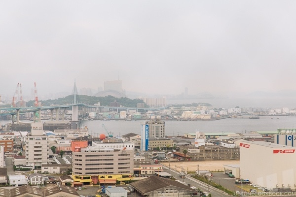 View of Fukuoka city from Fukuoka Port Tower - Fukuoka Travel Guide | justonecookbook.com