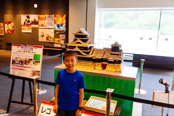 Lego Kumamoto Castle at Wakuwakuza History and Cultural Experience - Kumamoto Travel Guide | justonecookbook.com