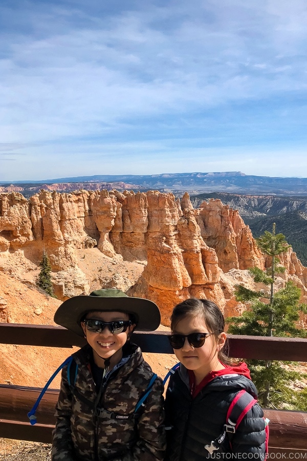 view from Black Birch Canyon - Bryce Canyon National Park Travel Guide | justonecookbook.com