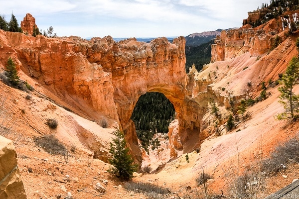 Natural Bridge - Bryce Canyon National Park Travel Guide | justonecookbook.com