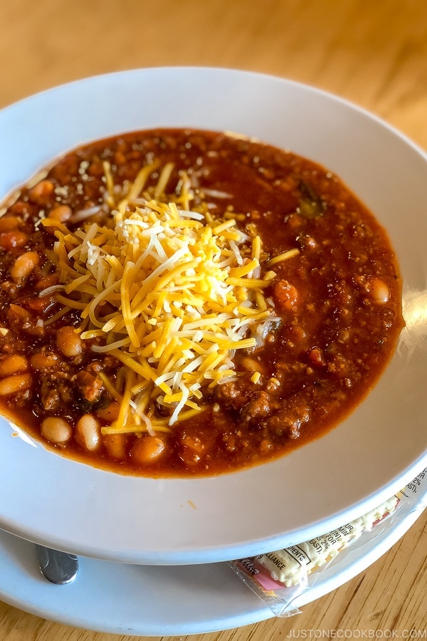 Elk Chili at Bryce Canyon Lodge - Bryce Canyon National Park Travel Guide | justonecookbook.com