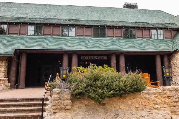 the front of Bryce Canyon Lodge - Bryce Canyon National Park Travel Guide | justonecookbook.com