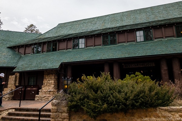 the front of Bryce Canyon Lodge - Bryce Canyon National Park Travel Guide | justonecookbook.com