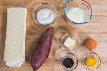 Sweet Potato Pie Ingredients
