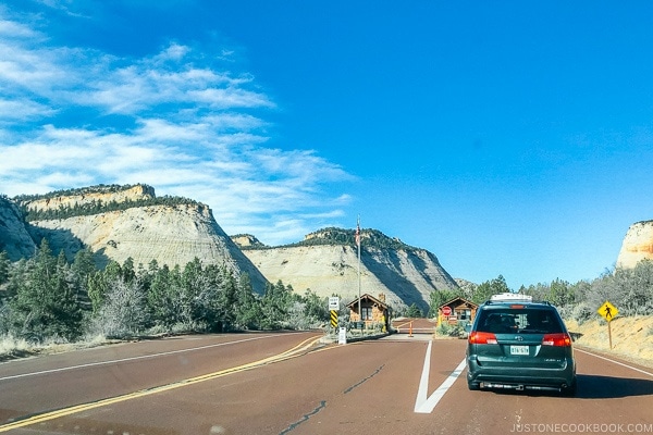 Zion National Park East Entrance - Zion National Park Travel Guide | justonecookbook.com