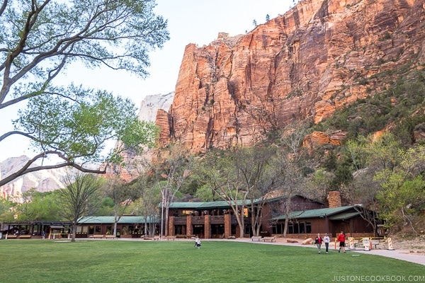 Zion Lodge - Zion National Park Travel Guide | justonecookbook.com