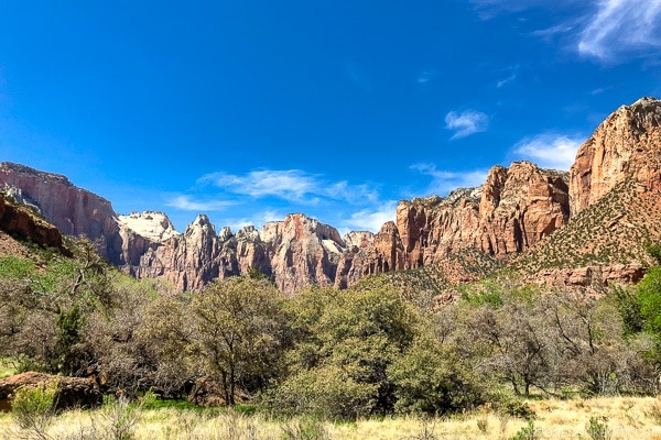 Towers of the Virgin - Zion National Park Travel Guide | justonecookbook.com