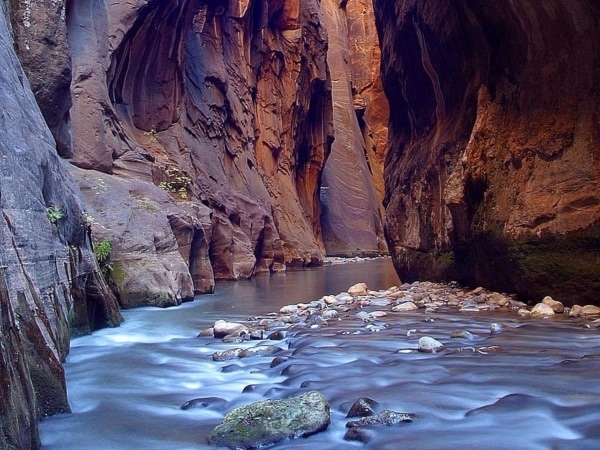 Zion National Park The Narrows - By Jon Sullivan [Public domain], via Wikimedia Commons