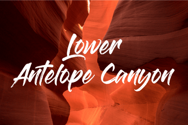 Lower Antelope Canyon