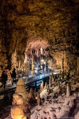 Inside Gyokusendo Cave at Okinawa World | justonecookbook.com