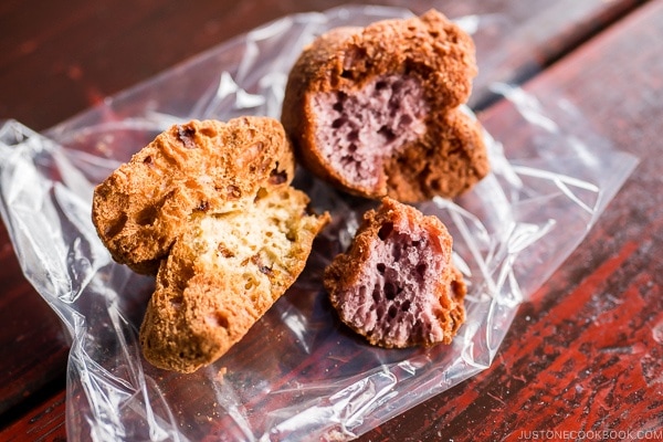 sata andagi Okinawan donuts - Okinawa Travel Guide | justonecookbook.com