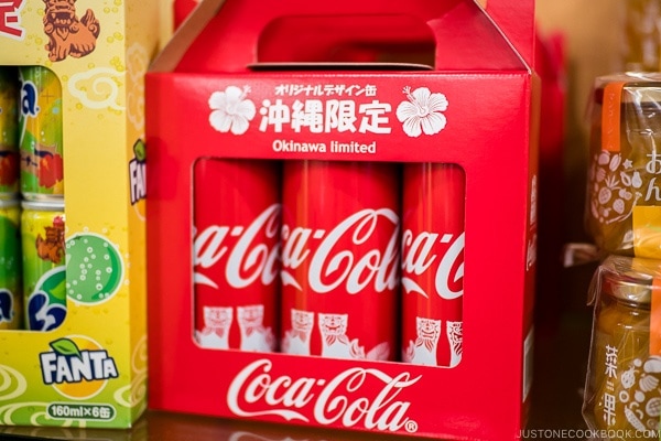 Okinawa coke can - Okinawa Travel Guide | justonecookbook.com