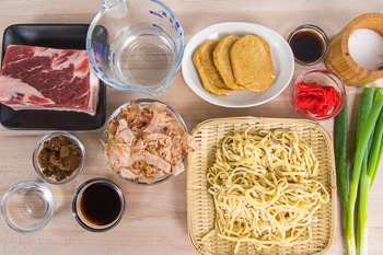 Okinawa Soba Ingredients