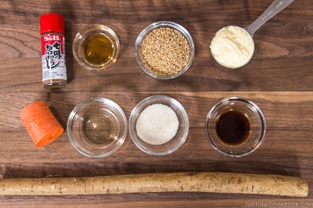 Gobo Salad Ingredients