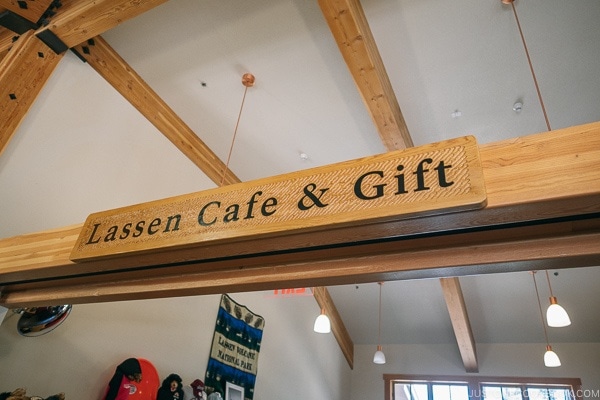 Lassen Cafe and Gift at Kohm Yah-mah-nee Visitor Center - Lassen Volcanic National Park Travel Guide | justonecookbook.com